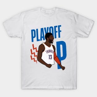 Paul George 'Playoff P' - Oklahoma City Thunder NBA T-Shirt